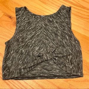 NWOT Free Press knotted crop tank size large